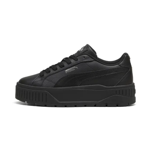 Karmen II Leather Sneakers Women in (//) | Size 3.5 - PUMA - Modalova