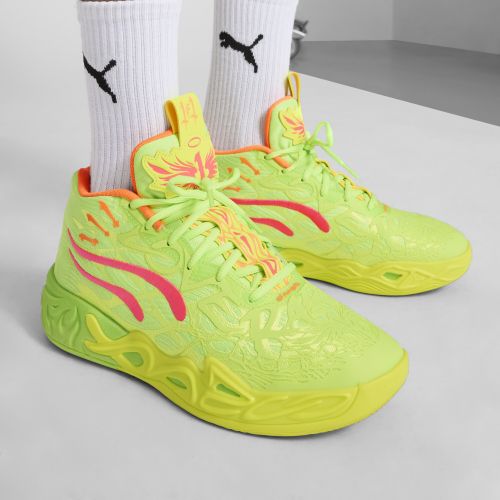 Botas de baloncesto MB.04 Gem unisex, Calzado, Amarillo, 44 - PUMA - Modalova