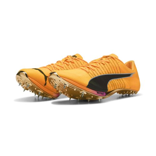 Scarpe con tacchetti evoSPEED Sprint NITRO™ Elite 2 unisex, Scarpe, Arancione, 44 - PUMA - Modalova