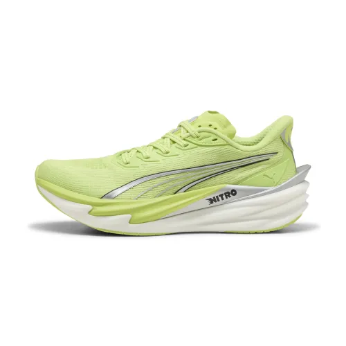 Deviate NITRO 4 Running Shoes Women in Green (/) | Size 3 - PUMA - Modalova