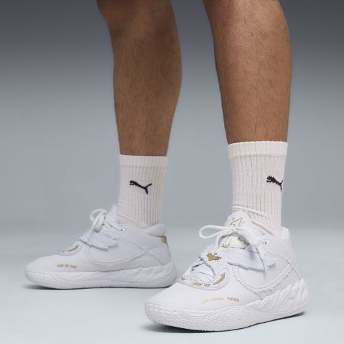 Scarpe da basket MB.05 Mist unisex, Scarpe, Bianco, 35.5 - PUMA - Modalova