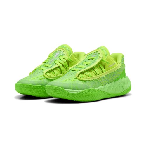 Scarpe da basket MB.05 Flourish per ragazzi, Accessori, Verde, 35.5 - PUMA - Modalova