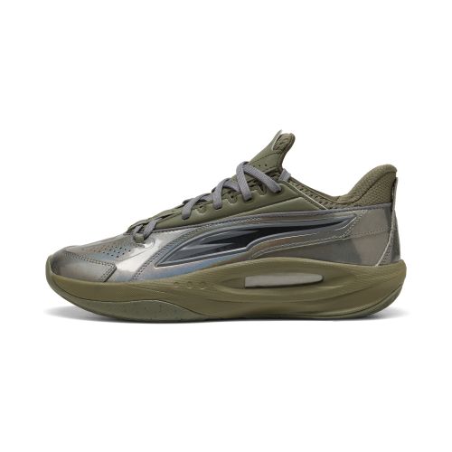 Scarpe da basket Scoot Zeros III unisex, Accessori, Verde, 44 - PUMA - Modalova