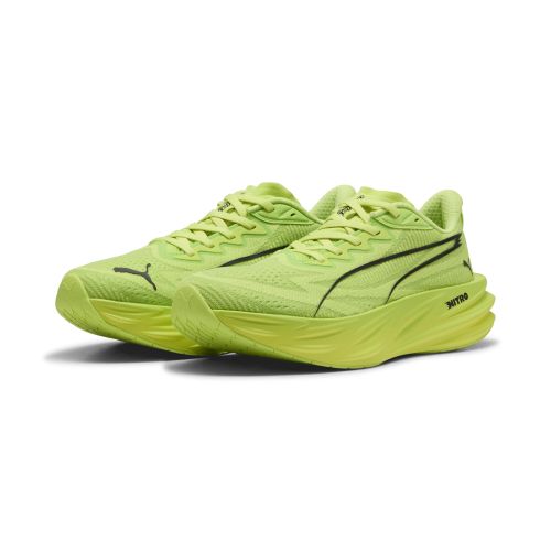 Deviate Pure NITRO Running Shoes Women in Green | Size 3 - PUMA - Modalova