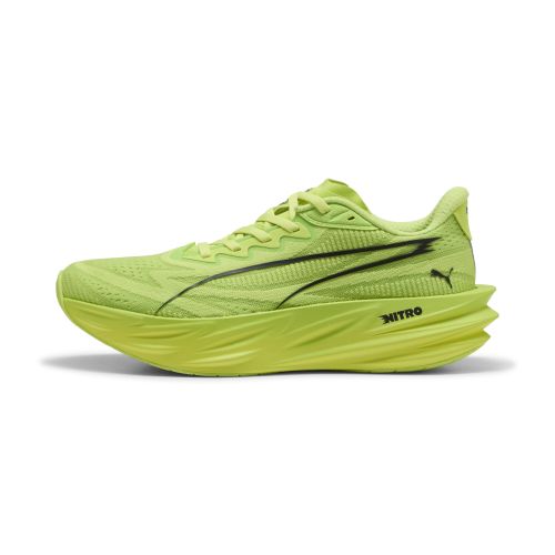 Deviate Pure NITRO Running Shoes Women in Green | Size 3 - PUMA - Modalova