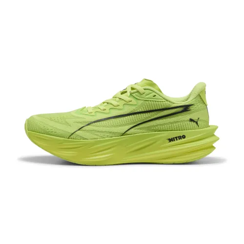 Deviate Pure NITRO Running Shoes Women in Green | Size 4 - PUMA - Modalova