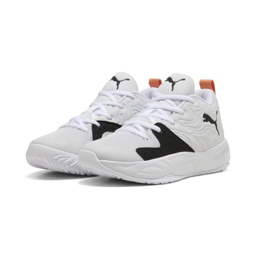 Zapatillas de baloncesto Court Pro 3 Mid juveniles, Calzado, Blanco, 33 - PUMA - Modalova