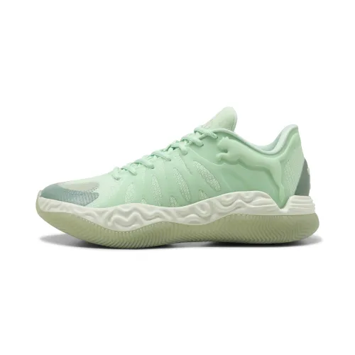 Hali 1 Low Basketball Shoes Unisex in Green (/) | Size 10 - PUMA - Modalova