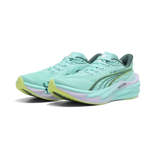 X HYROX Deviate NITRO 4 Training Shoes Women in Green (/) | Size 3 - PUMA - Modalova