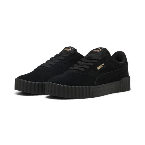 Sneakers Carina 3.0 in suede da donna, Scarpe, Nero, 35.5 - PUMA - Modalova
