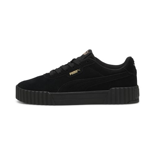 Sneakers Carina 3.0 in suede da donna, Scarpe, Nero, 35.5 - PUMA - Modalova