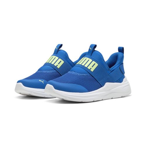 Sneakers Soft WiRosso 2 SLIPTECH™ per bambini, Scarpe, Blu, 27.5 - PUMA - Modalova