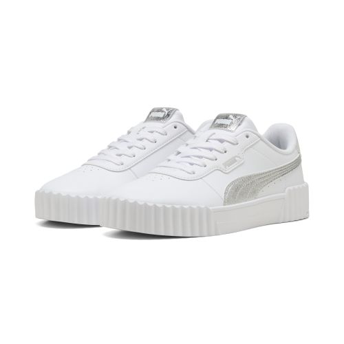 Carina 3.0 Metallisch Whisper Sneakers Damen, Schuhe, Weiß, 35.5 - PUMA - Modalova