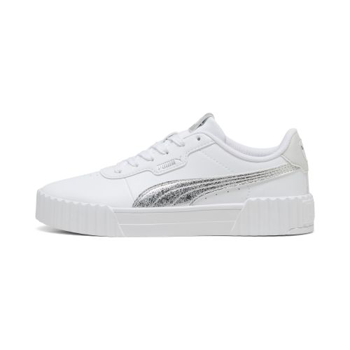 Carina 3.0 Metallisch Whisper Sneakers Damen, Schuhe, Weiß, 35.5 - PUMA - Modalova