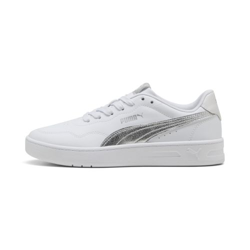 Court Lally Metallisch Whisper Sneakers Damen, Accessoires, Weiß, 35.5 - PUMA - Modalova