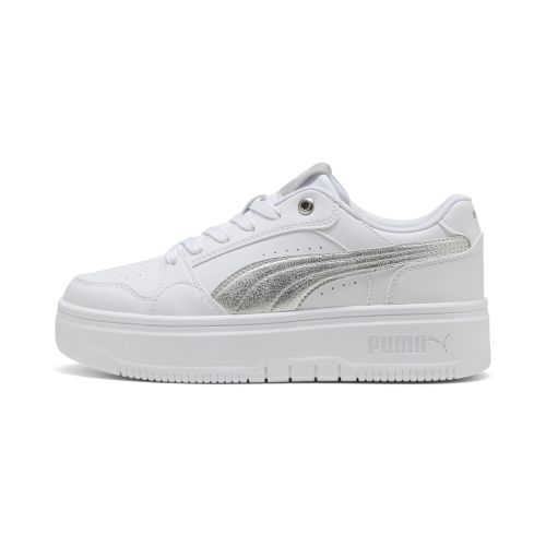 Rebound Low Metallisch Sneakers Damen, Accessoires, Weiß, 36 - PUMA - Modalova
