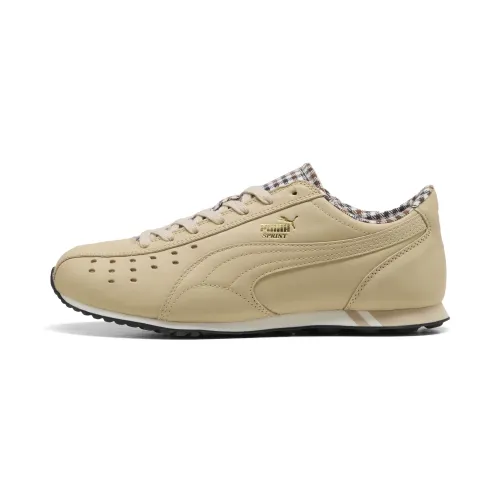 Sprint Check Sneakers Unisex in Beige (/) | Size 10 - PUMA - Modalova