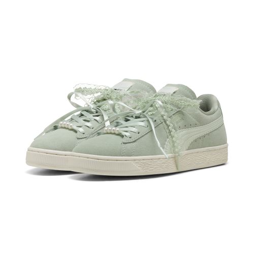 Suede Bloom Sneakers Women in Green | Size 3 - PUMA - Modalova