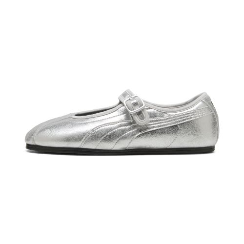 Tacklette Metallic Sneakers Women in Metallic | Size 3 - PUMA - Modalova