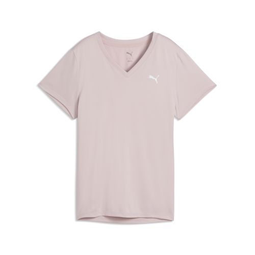 Camiseta cuello de pico Train All Day Essentials para mujer, Ropa, Rosa, XXS - PUMA - Modalova