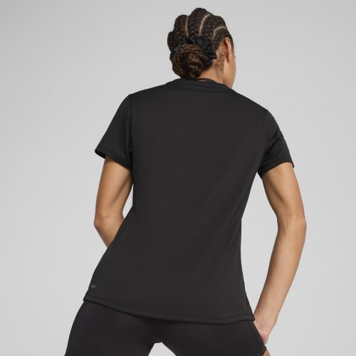 T-shirt con scollo a V TAD ESSENTIALS da donna, Abbigliamento, Nero, XXS - PUMA - Modalova