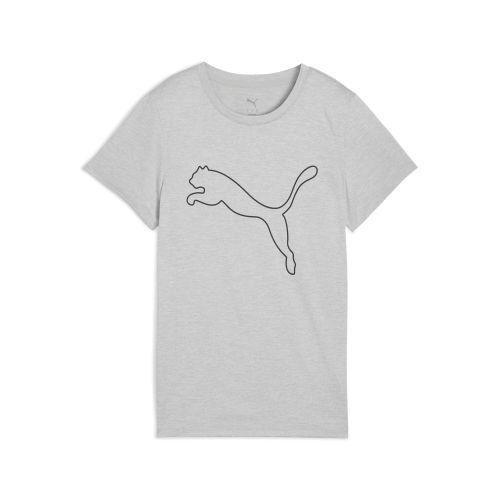 Camiseta TAD ESSENTIALS Heather Logo para mujer, Ropa, Gris, XXS - PUMA - Modalova