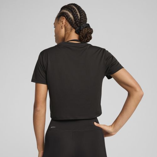 T-shirt TAD ESSENTIALS da donna, Abbigliamento, Nero, XXS - PUMA - Modalova