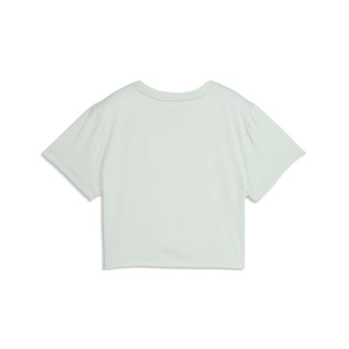 T-shirt TAD ESSENTIALS da donna, Abbigliamento, Verde, XXS - PUMA - Modalova
