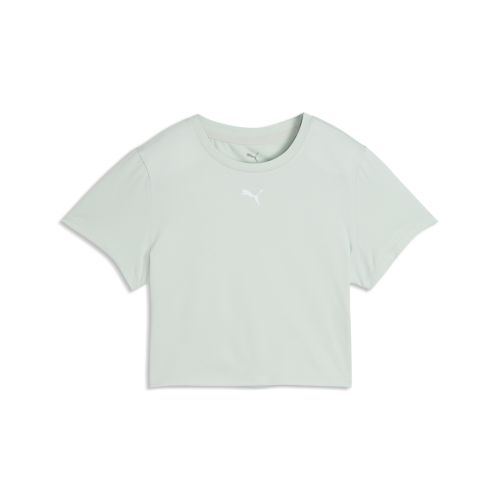T-shirt TAD ESSENTIALS da donna, Abbigliamento, Verde, XXS - PUMA - Modalova