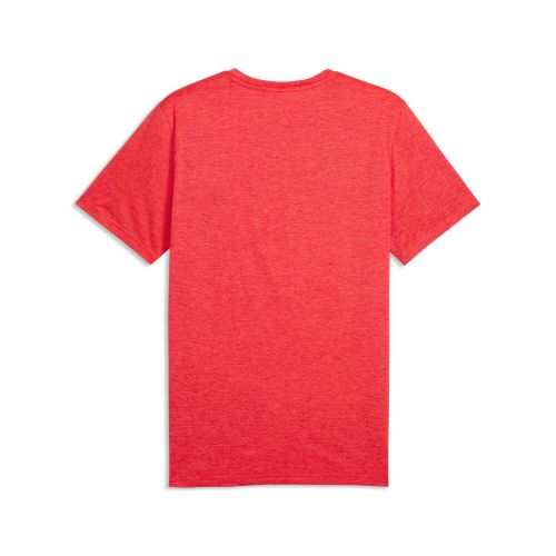 T-shirt TAD ESSENTIALS Heather Cat da uomo, Abbigliamento, Rosso, S - PUMA - Modalova