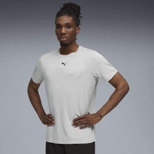 T-shirt TAD ESSENTIALS Heather Cat da uomo, Abbigliamento, Grigio, XXS - PUMA - Modalova