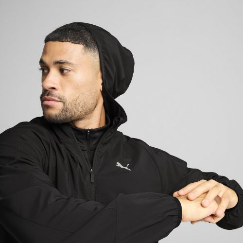 Maglia in tessuto con zip intera TAD TECH da uomo, Abbigliamento, Nero, S - PUMA - Modalova