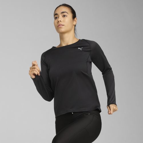 Top da running a maniche lunghe VELOCITY da donna, Abbigliamento, Nero, XXS - PUMA - Modalova
