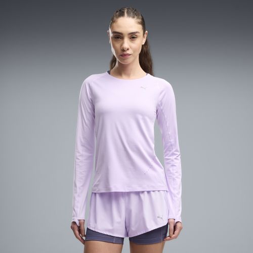 Camiseta de running RUN CLOUDSPUN para mujer, Ropa, Morado, S - PUMA - Modalova