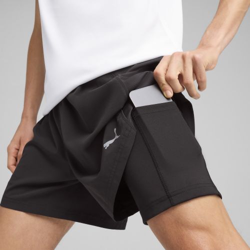 Shorts da running 2 in 1 VELOCITY da uomo, Abbigliamento, Nero, XS - PUMA - Modalova