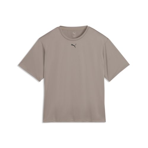 Train All Day Essentials Relaxed T-Shirt Women in Beige | Size Large - PUMA - Modalova