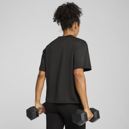 Camiseta Train All Day Essentials holgada para mujer, Ropa, Negro, S - PUMA - Modalova