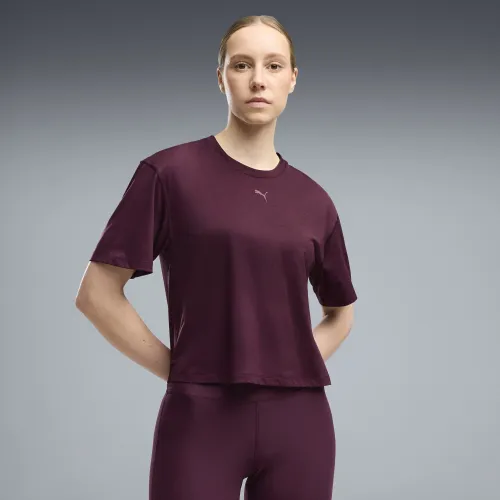 CLOUDSPUN Relaxed T-Shirt Women in Red | Size Large - PUMA - Modalova