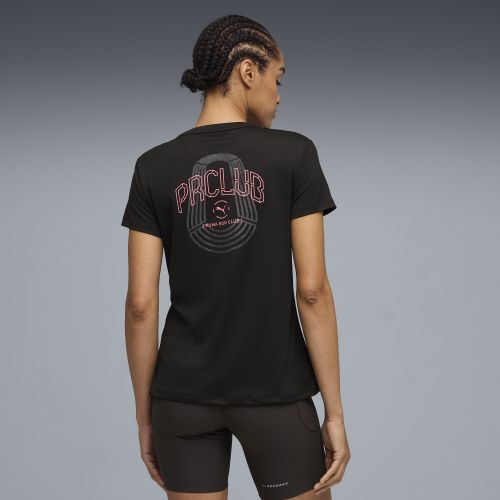 Camiseta estampada Run Club para mujer, Ropa, Negro, XS - PUMA - Modalova