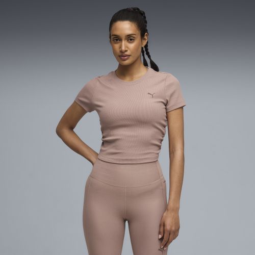 Camiseta de training CLOUDSPUN Ribbed Slim para mujer, Ropa, , XXS - PUMA - Modalova