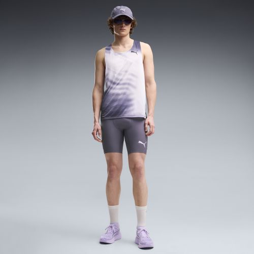 Lightspeed Running 8" Tights Men in Gray | Size Large - PUMA - Modalova