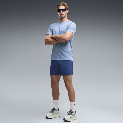 Dreamrun dryCELL Running 5" Shorts Men in Blue () | Size Large - PUMA - Modalova