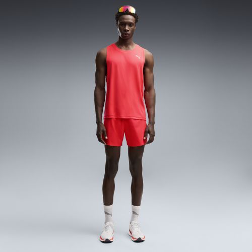 Shorts da running Dreamrun dryCELL 5" da uomo, Abbigliamento, Rosso, S - PUMA - Modalova