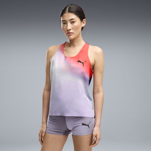 Lightspeed ULTRAWEAVE Graphic Running Singlet Women in Gray | Size Large - PUMA - Modalova