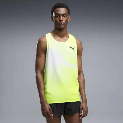 Lightspeed ULTRAWEAVE Graphic Running Singlet Men in Green | Size Medium - PUMA - Modalova