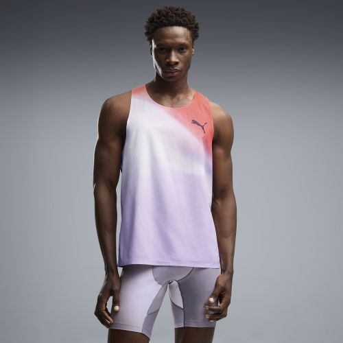 Lightspeed ULTRAWEAVE Graphic Running Singlet Men in Gray | Size Large - PUMA - Modalova