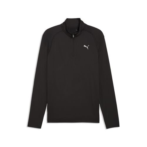 T-shirt da training con zip PWRTRAIN da uomo, Accessori, Nero, XS - PUMA - Modalova