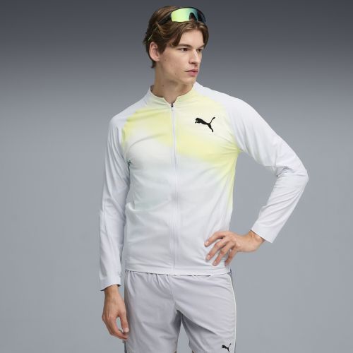 Giacca da running con grafica Lightspeed ULTRAWEAVE da uomo, Abbigliamento, Grigio, S - PUMA - Modalova