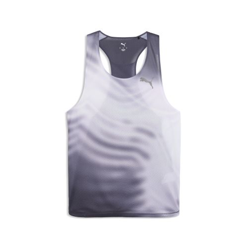 Lightspeed Graphic Performance Fit Running Singlet Men in Gray () | Size Large - PUMA - Modalova