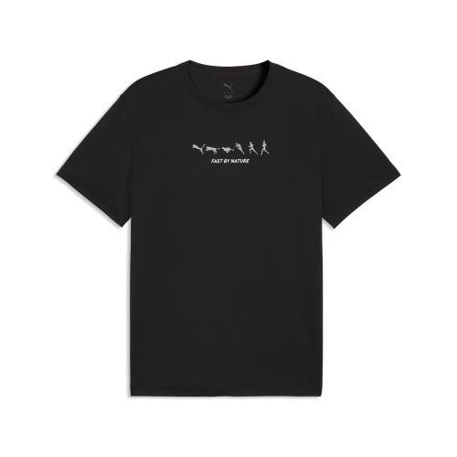 Run Slogan Graphic Running T-Shirt Men in | Size Large - PUMA - Modalova